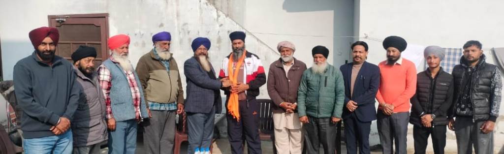ਕੈਬਿਨਟ ਮੰਤਰੀ ਵੱਲੋਂ ਨਵੇਂ ਚੁਣੇ ਗਏ ਬਲਾਕ ਸੰਮਤੀ ਮੈਂਬਰ ਨੂੰ ਸਨਮਾਨਿਤ ਕੀਤਾ ਗਿਆ